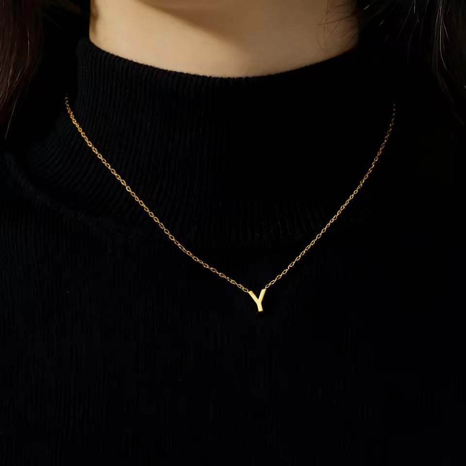 Collana con lettera- Eleganza personalizzata